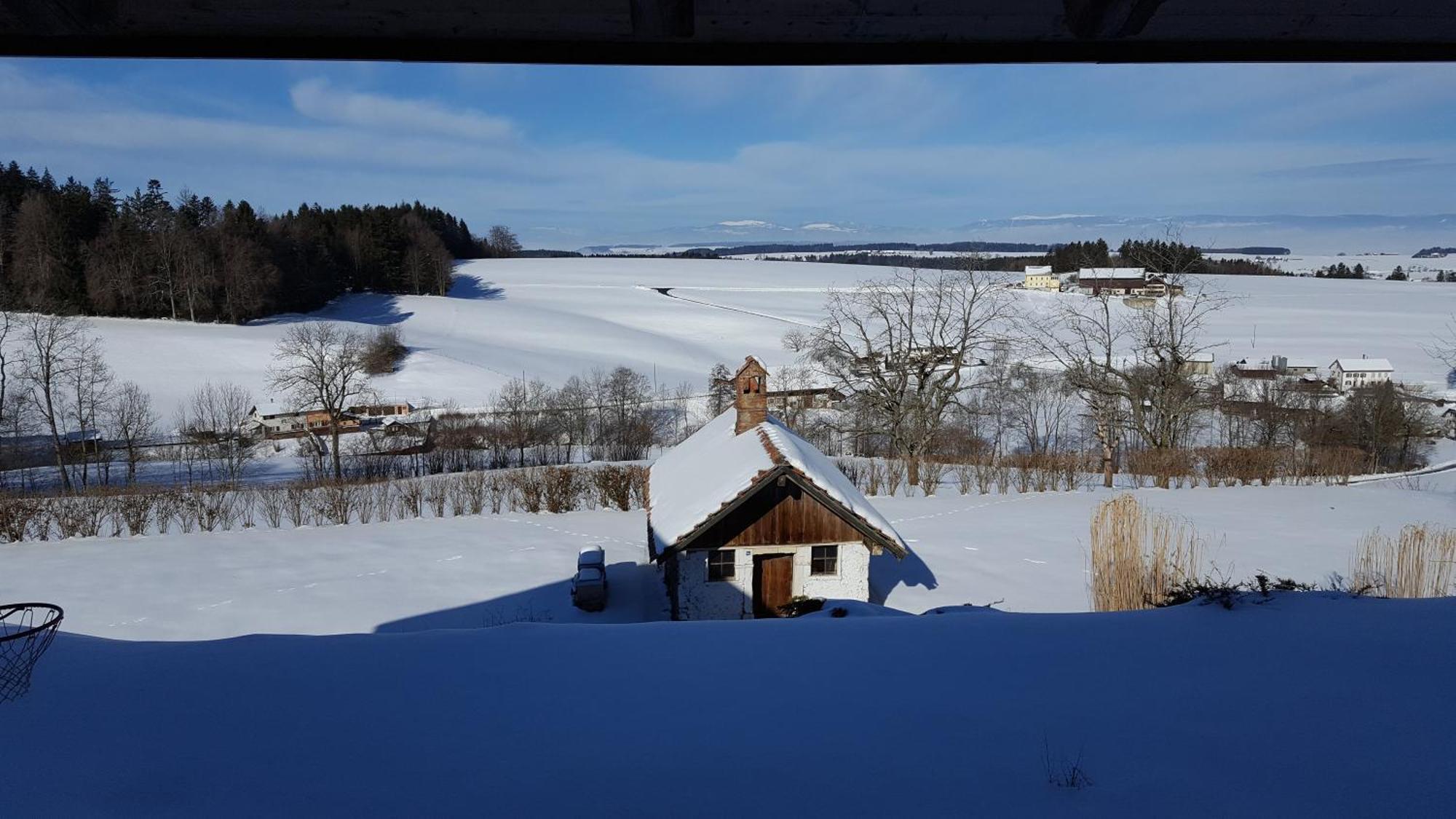 Bed and Breakfast Les Abeilles Romont Экстерьер фото